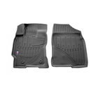 Коврики в салон BMW 5-Series E60/E61 2003-2010, 2WD, с бортом, полиуретан, 2шт, Stingray, 5027112
