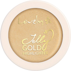 Rozświetlacz do twarzy Lovely Jelly Gold Highlighter 1 szt (5907439136216) - obraz 1