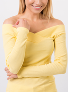 Блузка жіноча Zaiia ZABL05 One size Жовта (8220185493523) - зображення 4