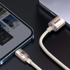 Кабель Baseus Crystal Shine Series Fast Charging Data Cable USB to iP 2.4A 1.2 м Pink (CAJY001104) - зображення 6