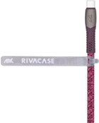 Кабель RIVACASE USB Type-C PS6105 RD12 Червоний - зображення 2