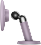 Автотримач для телефона Baseus Magnetic Stick-on Purple (SUCC000005) - зображення 4