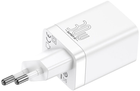 Зарядний пристрій Baseus Super Si Pro Quick Charger USB+Type-C 30W QC3.0+PD3.0 White (CCSUPP-E02) - зображення 12