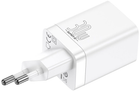 Зарядний пристрій Baseus Super Si Pro Quick Charger USB+Type-C 30W QC3.0+PD3.0 White (CCSUPP-E02) - зображення 12