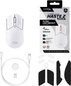 Миша HyperX Pulsefire Haste 2 Wireless White (6N0A9AA) - зображення 11