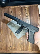 Страйкбольный пистолет Glock 17, пистолет на пульках, 6мм, AirSoft - изображение 8