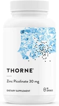 Піколінат цинку Thorne, Zinc Picolinate, 30 мг, 60 капсул
