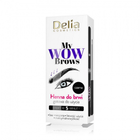 Henna do brwi Delia My Wow Brows 1.0 Czerń 6 ml (5901350483497) - obraz 1