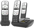 Телефон стаціонарний Gigaset A690A Trio Black (L36852-H2830-B111) - зображення 2