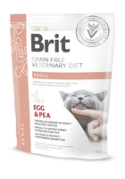 Сухой корм для кошек Brit VD Renal при заболеваниях почек с яйцом и горохом
