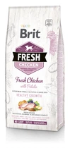 Сухой корм Brit Fresh Healthy Growth для щенков и юниоров с курицей и картофелем