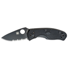 Нож Spyderco Persistence FRN Black Blade полусеррейтор (C136PSBBK)