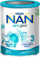Сухая молочная смесь Nestle NAN 3 Optipro с олигосахаридом 2'FL для детей от 12 месяцев 800 г (8445290860903)