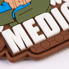 ПВХ патч "Военный медик" кайот - Brand Element - изображение 3