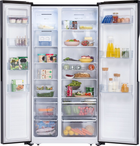 Холодильник Gorenje NRS918EMB Side by side - зображення 4