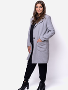 Пальто осіннє жіноче MODAGI A21 L/XL Сіре (5904996500740) - зображення 4