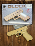 Страйкбольный пистолет Glock 17, пистолет на пульках, 6мм - изображение 7
