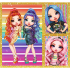 Набір пазлів Trefl Rainbow High Колекція модних ляльок 10 в 1 329 деталей (5900511960006) - зображення 7