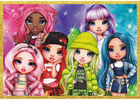 Набір пазлів Trefl Rainbow High Колекція модних ляльок 10 в 1 329 деталей (5900511960006) - зображення 9
