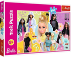 Puzzle Trefl Twoja ulubiona Barbie 60 x 40 cm 300 elementów (5900511230253) - obraz 1