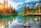 Puzzle Trefl At the foot of the Alps Lake Hintersee Germany 85 x 58 cm 1500 elementów (5900511261936) - obraz 2