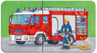 Zestaw puzzli Ravensburger Emergency Vehicles 18 x 10 cm 9 x 2 elementów (4005556073320) - obraz 3