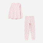 Piżama dziecięca (bluza + spodnie) OVS 1892492 110 cm Różowa (8052147148208) - obraz 1