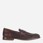 Loafersy męskie Geox U927CA09D1J 45 Bordowe (8054730376432) - obraz 1