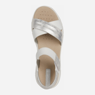 Жіночі сандалі Geox D25SCA043AJ 36 Білий/Сріблястий (8050036475275) - зображення 4