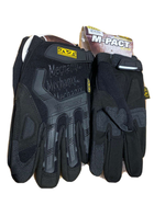 Тактичні рукавички Mechanix M-Pact Tactical Gloves чорні S - зображення 6