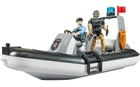 Човен поліцейський Bruder з ігровими фігурками (4001702627331) - зображення 3