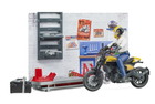 Warsztat motocyklowy Bruder z figurkami (4001702621025) - obraz 3