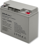 Акумуляторна батарея Qoltec AGM 12V 20Ah max. 300A 53066 (5901878530666) - зображення 4