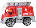 Пожежна машина Lena Truxx з фігуркою 29 см (4006942869893) - зображення 1