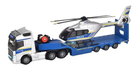 Zestaw do zabawy Majorette Volvo Ciężarówka i policyjny helikopter (3467452068861) - obraz 2