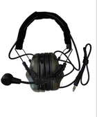 Активні захисні навушники Earmor M32 MARK4 (FG) Olive Mil-Std - изображение 1
