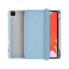 Чехол WIWU Defender Protectived Case Smart Cover With Pencil Slot для Apple iPad Pro 11'' 2018 2019 2020 2021 2022 (A12Z Bionic M1 M2) / Air 4 10.9" Air 4 / 5 10.9" 2020 2021 2022 Blue