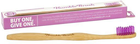 Szczoteczka do zębów Humble Bambusowa Medium Różowa (7350075690426) - obraz 1
