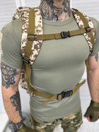 Тактичний великий армійський рюкзак 80л pass +k6 4-0 - изображение 3