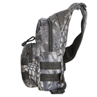 Рюкзак тактический на одно плечо AOKALI Outdoor A14 20L Black Typhon - изображение 3