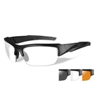 Тактичні окуляри Wiley-X Valor Smoke / Clear / Light Rust - изображение 1