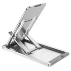Тримач для телефонів HOCO Freedom metal folding desktop stand HD5 4.5-7 дюймів silver