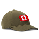 Набір шевронів 2 шт. із липучкою Прапор Канади 5х8 см - зображення 4