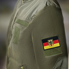 Набор шевронов 2 шт нашивка с липучкой Флаг Германии 5х8 см, вышитый патч (800029795) TM IDEIA - изображение 6