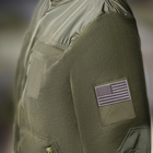 Набор шевронов 2 шт с липучкой Флаг США серый, вышитый патч 5х8 см (800029788) TM IDEIA - изображение 7
