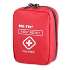 Аптечка тактическая, Комплект первой помощи Mil-Tec First Aid Pack Mini - красный (16025810) - изображение 2
