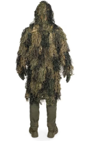 Костюм камуфляжний маскувальний Mil-Tec Parka Ghillie Anti Fire 11962100 Woodland - M/L - зображення 4