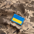Шеврон 2 шт, нашивка на липучке Флаг Украины, вышитый патч 3х5 см (800029834) TM IDEIA - изображение 2