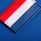 Набір шевронів 2 шт на липучці Прапор Нідерландів, вишитий патч нашивка 5х8 см (800029796) TM IDEIA - зображення 5