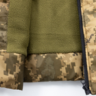Жилетка флисовая тактическая жилет армейский, теплая демисезонная военная безрукавка пиксель OSPORT (ty-0043) Пиксель M - изображение 8